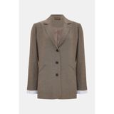 Vakko Multicolor Jacket - 42 - Bej