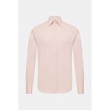 Vakko Orange Twill Cotton Lyocell Shirt - 39 - Turuncu