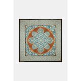 Vakko PETROL ETNİK DESENLİ TWILL EŞARP