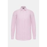 Vakko Pink Micro Pattern Shirt - 41 - Pembe