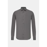 Vakko Poplin Shirt - 45 - Gri