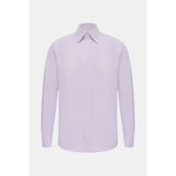 Vakko Purple Twill Cotton Lyocell Shirt - 44 - Mor