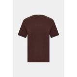 Vakko Round Neck Short Sleeve T-Shirt - 2XL - Turuncu
