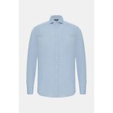 Vakko Striped Shirt - 42 - Mavi