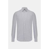 Vakko Striped Shirt - 43 - Gri