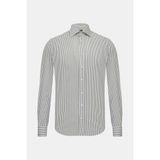 Vakko Striped Shirt - 45 - Yeşil