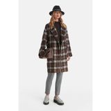 Vakko Tan-Black Coat - 42 - Kahverengi