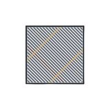 Vakko Twill İpek Eşarp - 41092 - Antrasit Ekru