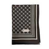 Vakko Twill İpek Şal - Özel Seri - Acı Kahve