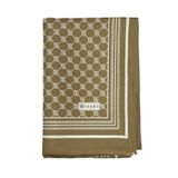 Vakko Twill İpek Şal - Özel Seri - Sütlü Kahve