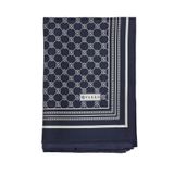 Vakko Twill İpek Şal - Özel Seri - Yeni Lacivert