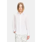 Vakko White Low-Cut Shirt - 44 - Beyaz