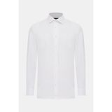 Vakko White Oxford Shirt - 45 - Beyaz