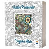 Vaktini Renklendir Boyama Kitabı Kolektif Nisan Kitabevi Yayınları