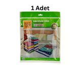Vakum Hurcu 1.Kalite 3 Adet Orta Boy 50 Cm X 70 Cm Vakumlu Poşet Vakumlu Hurç Vakumlu Torba Yastık Hurcu