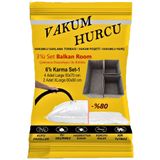 Vakum Hurcu 6'lı Karma Set-1 Vakumlu Hurç - Vakumlu Poşet -