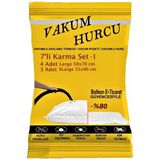Vakum Hurcu 7'Li Karma Set-1 Vakumlu Hurç - Vakumlu Poşet -4L+3Xl