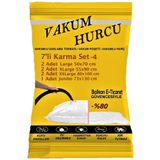 Vakum Hurcu 7'Li Karma Set-4 Vakumlu Hurç - Vakumlu Poşet -