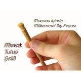 Vakumlu Misvak Diş Fırçası 4 Adet Misfak