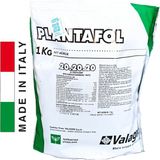 Valagro 20-20-20 Renkli Gübre 1kg Mikro-element Şelatları İçeren Yüksek Kalite Formül