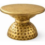 Valda Gold Eskitme Dövme Orta Sehpa - GOLD ESKİTME