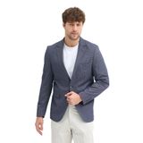 Valdo Erkek Lacivert Poliviskon Kumaşlı Mono Yaka Slim Fit Spor Blazer Ceket Lacivert 52