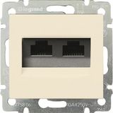 Valena Bej 774147 Rj 45 Cat6 Utp Ikili Data Prizi