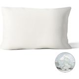 Valena Home 2'li Bel Kırlenti Iç Yastığı 50 x 30 Cm. 300 Gr. Boncuk Silikon Elyaf - Beyaz