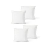VALENA HOME 4'lü Beyaz Kırlent Kılıfı Iç Yastığı 50x50 400 Gr Boncuk Silikon Birinci Kalite