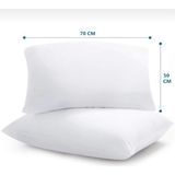 Valena Home Antialerjik 2'li Uyku Yastığı 50 x 70 Cm. 800 Gr. Boncuk Silikon Elyaf - Beyaz