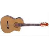 Valencia Elektro Klasik Gitar, Scale 4/4, Parlak Natürel, C