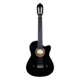 Valencia Klasik Gitar 4/4 Siyah Sap Çelikli Ince Kasa