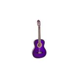 Valencia Klasik Gitar Sap Çelikli 3/4 Mor Sunburst