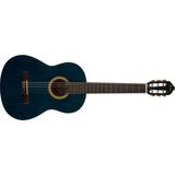 Valencia Klasik Gitar Scale 4/4 Mavi Mat Renk ile Premium Ses Kalitesi Sunar
