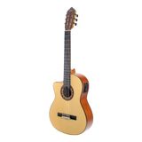 Valencia Naturel Renkli VC304CEL Solak Elektro Klasik Gitar 4/4 Boy Premium Ses Kalitesi