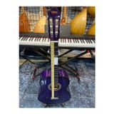 Valencia Valencıa Vc104 Tpps Klasik Gitar, 4/4 Mor Sunburst, Sap Çelikli