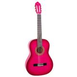 Valencıa Vc102tpks Valencıa Vc102tpks Klasik Gitar, 1/2, Pembe Sunburst, Sap Çelikli