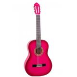 Valencıa Vc103tpks Valencıa Vc103tpks Klasik Gitar, 3/4, Pembe Sunburst, Sap Çelikli