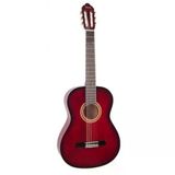 Valencıa Vc103trds Valencıa Vc103trds Klasik Gitar, 3/4, Kırmızı Sunburst, Sap Çelikli