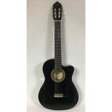 Valencia VC104CVTBK Cutaway Siyah Elektro Klasik Gitar