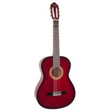 Valencıa Vc104rds Klasik Gitar 4/4 Kırmızı Sunburst + Kılıf + Pena