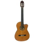 Valencia VC104TCVT Elektro Klasik Gitar 4/4 (Naturel) | Ekolayzırlı - Sap Çelikli - Sahneye Hazır