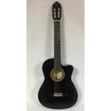 Valencia, VC104TCVTBK, Elektro Cutaway Klasik Gitar Sap Çelikli 4/4 Siyah