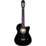 Valencia VC104THNCEBK Elektro Klasik Gitar 4/4 Siyah