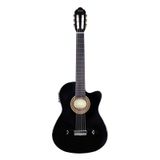 Valencia VC104THNCEBK Elektro Klasik Gitar