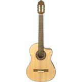 Valencia VC304CE Elektro Klasik Gitar Cutaway (Naturel) | Kesik Kasa - Ekolayzırlı - Mat Cila