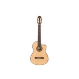VALENCIA VC704CE ELEKTRO KLASİK GİTAR, CUTAWAY, 4/4, NATUREL