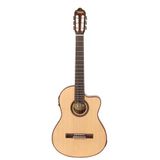 Valencia VC704CE Elektro Klasik Gitar - Masif Sedir Kapak (İleri Seviye) | Masif Sedir (Solid Cedar) Kapak, Cutaway Gövd