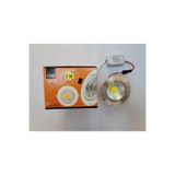 valens design 5 Watt Krom Kasa Beyaz Işık Trafolu Cob Led Spot 10 Adet