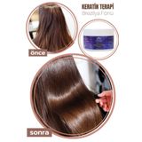 Valentine's Professional / Mucizevi Premium Krem Keratin Terapi / Aylarca Kalıcı Bakım İpeksi Ve Düz Saçlar / Brezilya Fönü